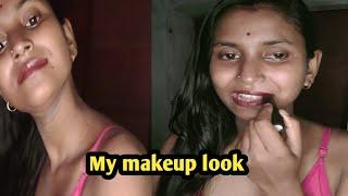 My Makeup vlog |My makeup look | Sanu Vlogs