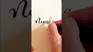 Name requests part 1 #names  #shorts  #trending  #satisfying  #calligraphy