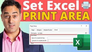 How to Set the Print Area in Microsoft Excel