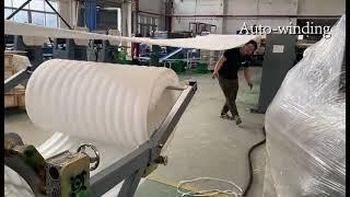 How to thicken EPE foam rolls quickly?