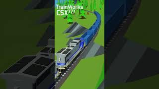 TrainWorks | CSX 777 SD50 - Part 2 | #trains #steamtrains #trainworks #csx