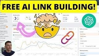 How to Get FREE DR 50 Backlinks with AI Link Building!