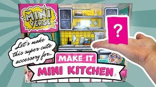  I Made the CUTEST Accessory for Make it Mini Kitchen--Out of Recycled Materials!