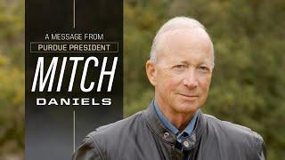 #Purdue President Mitch Daniels: Taking the Next Steps Together