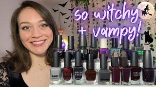 The BEST Witchy & Vampycore Polishes! ‍️ | Curated Collections Series