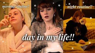 day in my life!!  (routines, hospital appointment, buying gracie tickets +more!!)