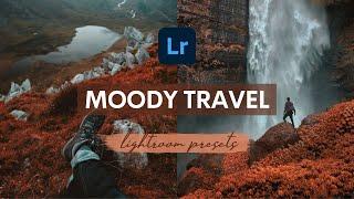 Moody Travel Preset | Free Lightroom Mobile Presets Free DNG | Lightroom Presets Editing Tutorials