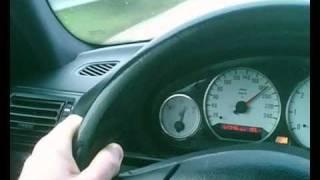 120 - 200 km/h Acceleration / Beschleunigung BMW E36 323ti Compact (using 3rd, 4th and 5th gear)