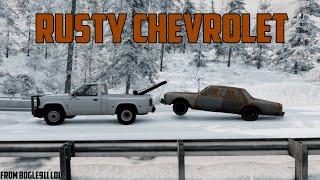 Rusty Chevrolet but it's in BeamNG.drive