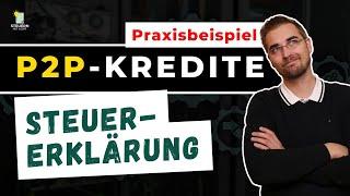 P2P-Kredite und die Einkommensteuererklärung: Ein Praxisbeispiel