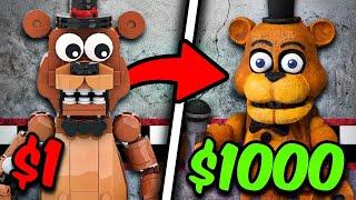 $1 VS $1000 FNAF Lego