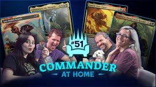 CovertGoBlue and Ashlizzle face off in an MTGArena Streamer Showdown | Commander at Home Episode 51