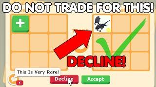 LEAVE If Someone TRADED You This ITEM In Adopt Me... (ITS A SCAM!) Roblox