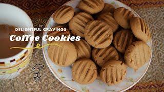 Best Coffee Cookies Recipe [Eggless Cookies in Oven] -Delightful Cravings