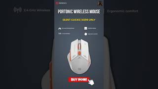 Portronics Vader Pro Wireless Mouse Review! ️ Best Budget Mouse Under 250 Rupees?#PortronicsMouse