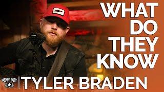 Tyler Braden - 'What Do They Know' (Acoustic) // Fireside Sessions