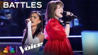 Kaylee Shimizu and Elizabeth Evans Blow The Coaches Away With Olivia Rodrigo's "traitor" | The Voice