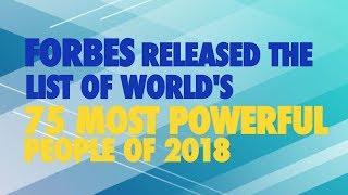 Forbes’ list of 10 most powerful people in the world; PM Modi ranked 9