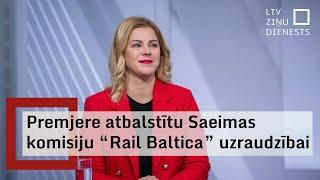 Premjere atbalstītu atsevišķu Saeimas komisiju “Rail Baltica” projekta uzraudzībai