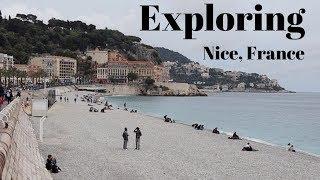 Exploring the Promenade & Old town Nice in France (Daily Vlog #2)