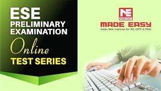 ESE Preliminary Examination Online Test Series 2019