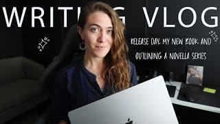 Release Day, My New Book, and Outlining a Novella Series | Writing Vlog | Natalia Leigh