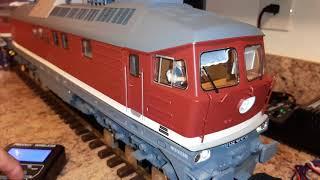 PIKO BR-132 and TTH with ESU XL V4.0 Decoder, G scale Project.