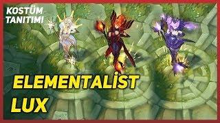 Elementalist Lux (Kostüm Tanıtımı) League of Legends