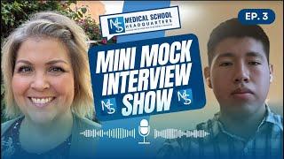 Mini Mock Interview Show - Episode 3 - Navigating Nerves & Compassion - Sebastian's Journey