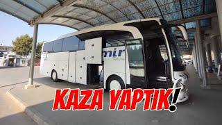 #129  Kaza Yaptık | İzmir Turizm | Ödemiş  - İzmir | Otobüs Yolculuğu |   Bus Travel Türkiye