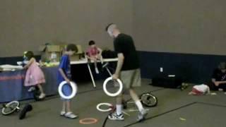 Jacob Petersen 10yr Old Juggling With Nathan Dorrell 2011