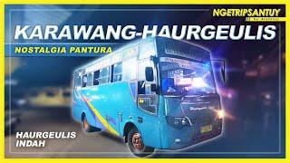 SATU-SATUNYA BIS YG MASUK KEDAERAH INI ?!  | Trip by Haurgeulis Indah Karawang - Haurgeulis