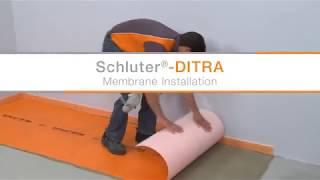 Schluter  DITRA Installation over Concrete | Winnipeg, MB | A&S Homes