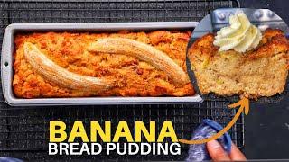 DELICIOUS BANANA BREAD PUDDING RECIPE