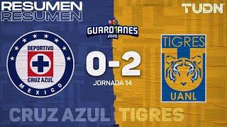 Resumen y goles | Cruz Azul 0-2 Tigres | Guard1anes 2020 Liga MX - J14 | TUDN