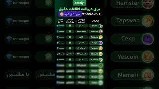 زمان لیست شدن #ایردراپ ها #همسترکمبت #تپ سواپ