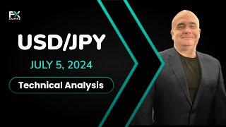 USD/JPY Daily Forecast and Technical Analysis for July 05, 2024, by Chris Lewis for FX Empire