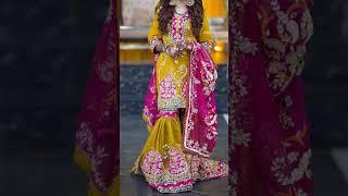 Mehndi Special Dress for Bride