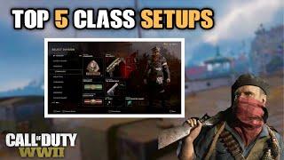 Top 5 Class Setups in Call of Duty WW2 in 2021 (COD WW2)