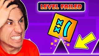 I Failed The EASIEST Geometry Dash Levels!