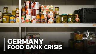 Food banks in Germany struggling to feed growing numbers of people in need