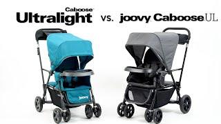 Joovy Caboose UL Double Stroller vs. Caboose Ultralight Graphite Double Stroller