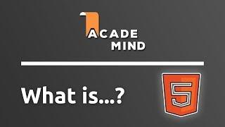 What is HTML - academind.com Snippet