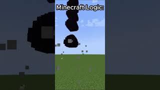 Minecraft Logic #minecraft #memes #gaming