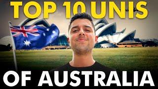 TOP 10 UNIVERSITIES of Australia | Best Courses in Each University to Study in Australia