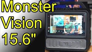 Monster Vision Bluetooth Speaker 15 6" TV