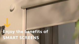 Enjoy the benefits of Somfy smart screen