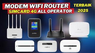 7 REKOMENDASI MODEM ROUTER WIFI 4G MURAH TERBAIK 2025 UNLOCK ALL OPERATOR Mulai 100 Ribuan!