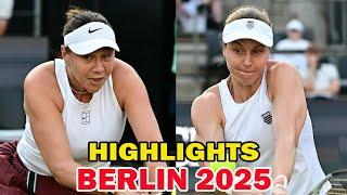 Liudmila Samsonova vs Amanda Anisimova Game Highlights | Berlin Tennis Open 2025
