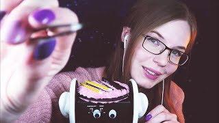 ASMR Deep Ear Cleaning - Tweezers, Metal Ear Picks, Fluffy Picks - No Talking, Tongue Clicking